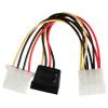 VALUELINE    SATA  Molex .  Molex , 15cm VLCP 73525V 0.15